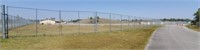 10’ CHAIN LINK FENCE INCLUDES 2 DOUBLE GATES APPRO