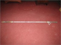 85" Weight Lifting Barbell With Clamps