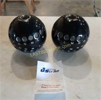 2 Bowling Ball Finger Fitters