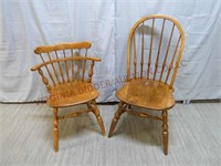 Ethan Allen Dining Chairs ~ Lot of 2