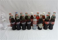Vintage Coca-Cola Coke & Pepsi 8oz Bottles ~ Full