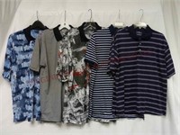 Men's Size Large Collared Shirts ~ Lot of 5