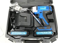 Hyperikon cordless 1/4" impact driver, batteries,