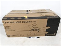 1 fan, Hyperikon 44W 42" ceiling fan with dome