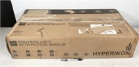 1 fixture, Hyperikon LED 185W 5700K shoebox light