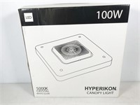 1 fixture, HyperCanopyV100-50, Hyperikon LED 100W