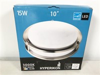 1 fixture, Hyperikon LED 15W 3000K 10" model W