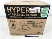 8 fixtures, HyperCR4, Hyperikon 4" recessed