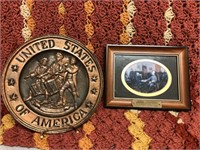 8 1/4” Spirit of 1776 Plate & Surrender at Appomat
