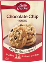 BETTY CROCKER Cookie Mix Chocolate Chip - Snack
