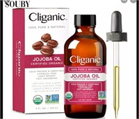New Cliganic USDA Organic Jojoba Oil - 100% Pure