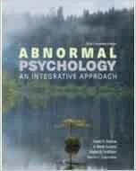 NEW - Abnormal Psychology: An Integrative