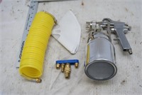 Paint Sprayer with hose and fittings - new