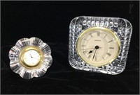 Small Crystal Clocks