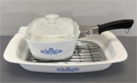 Corningware Roaster Pan & Baking Dish w/Handle
