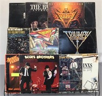 Vinyl LP Records -Stones, Blues Bros., Who, etc