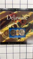 US Minted Quarter Dollar Delaware 1of 50