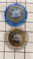 Limited Edition  Queens Casino $10Gaming Tokens