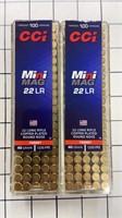 CCI Mini Mag 22lr Rimfire ammunition 200rds