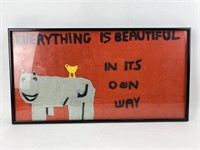 "Everything is Beautiful..." Folk Art Handmade