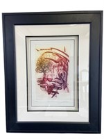 Alfred Gockel "Spanish Dream I" Signed Etching