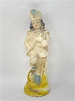 Vintage 13 Inch Chalkware Majorette Statue
