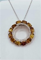 $12000 14k Gold 3.59cts RARE Natural Orange