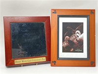 Walt Disney Photo Frame & Collectors Pins Box