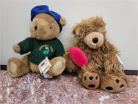 Collectible Teddy lot of 2 Ganz and Guernsey