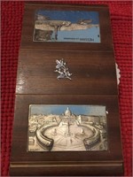 Vintage Jewelry box and contents from greece