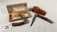 Schrade Old Timer Knife and German Fish Knife