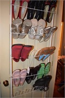 Women's Shoe Lot with rack  Size 10