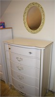 Chest of Drawers & Mirror