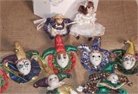 Mardigras magnets and mini dolls