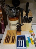 Knives, Cooking Utensils and More