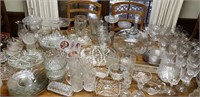 Huge vintage glassware lot