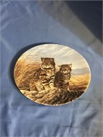 Collectible Plate- The Pampas Cat by Lee Cable #69