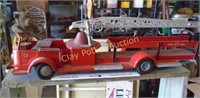 Model Metal Fire Truck Toy