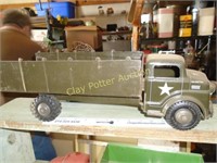 Lumar (Marx) Metal Army Truck Toy
