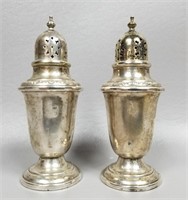 Two Gorham Sterling Silver Salt & Pepper Shakers