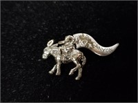 Sterling Silver Grand Canyon Donkey Charm