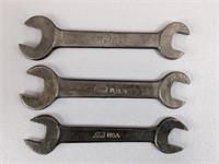 Three Ford U.S.A. Wrenches