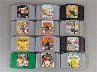 Twelve N64 Console Games