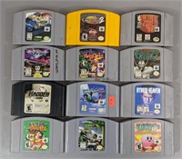 Twelve N64 Console Games