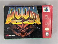 N64 Doom 64 Game Cartridge w/Box