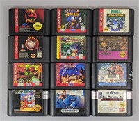 Twelve Sega Genesis Console Games