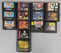 Thirteen Sega Genesis Console Games