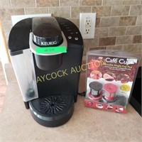 Keurig coffee maker & reusable single cup pods