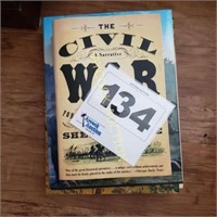 Civil War books (5)