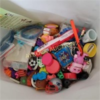 Bag full of trinket toys & lots of NEW pencils